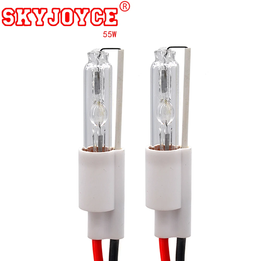 

SKYJOYCE Replacement 55W hid Bulb for 2.8'' 3'' HID projector lens bulb 5000K 4300k 6000k 8000k projectoor hid bulb