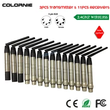 DHL 2,4 ГГц беспроводной dmx-передатчики DMX512 беспроводной приемник беспроводной контроллер dmx