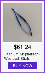 140mm com Pinças Oftálmicas da Cirurgia dos Círculos de 0.5mm Pinça Oftálmica Titanium Scissor 23 High Quality Beleza e saúde