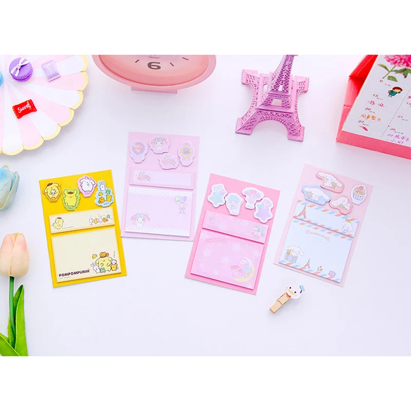 

K03 60 Pages /Pack Kawaii Memo Pad Sticky Notes Message Paper Writing School Office Supply Notepad Student Stationery