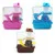 

AILJ cage for a hamster Practical 2 Floors Storey Hamster Cage Mouse house with slide disk spinning bottle hamster cage