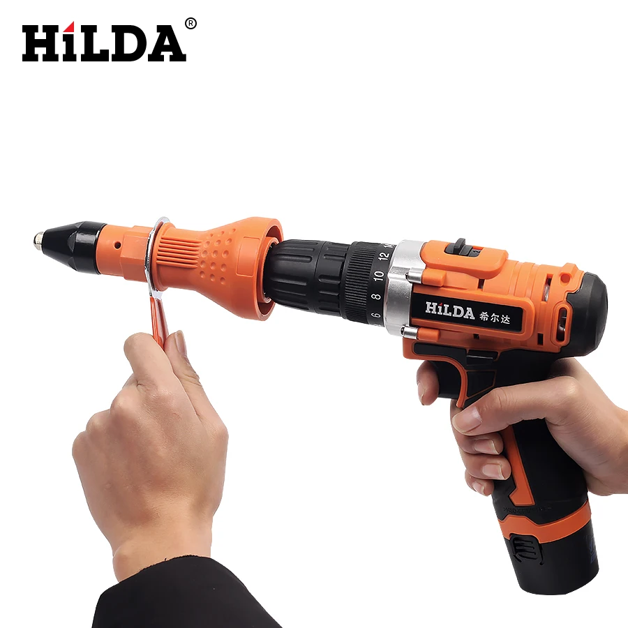 ferramenta de rebitagem sem fio adaptador de