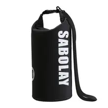 Водонепроницаемая пляжная сумка для подводного плавания 10л 0,35 кг непромокаемый рюкзак желтый, зеленый, синий, черный