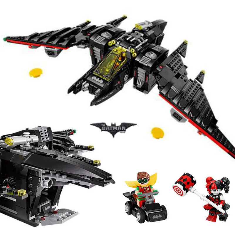 

Bela 10739 Batman Movie The Batwing Building Blocks 1068pcs Bricks Toys Compatible With Legoings Batman
