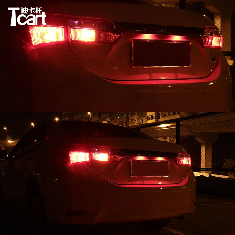 Tcart Светодиодные Автомобильные тормозные парковочные огни 7443 5730 15smd