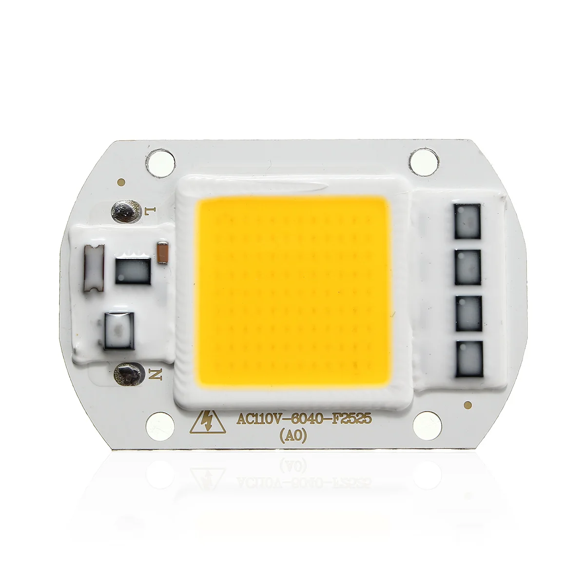 1pcs LED Chip AC110/220V COB 50W 4200LM No Need Driver Input Smart IC High Lumen Bulb Lamp For DIY Floodlight Spotlight | Лампы и