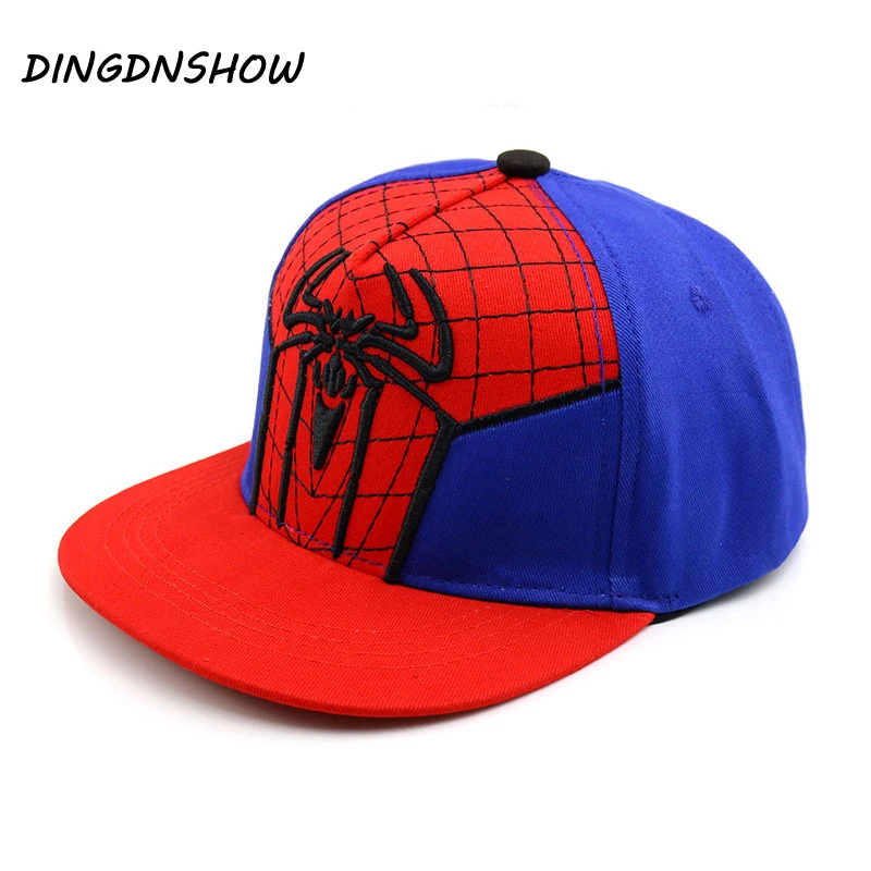 

[DINGDNSHOW] 2019 New Arrival Snapbacks Baseball Cap Kids Cotton Hip Hop Cap Cartoon Boys Flat Cap Girls Embroidery Cap