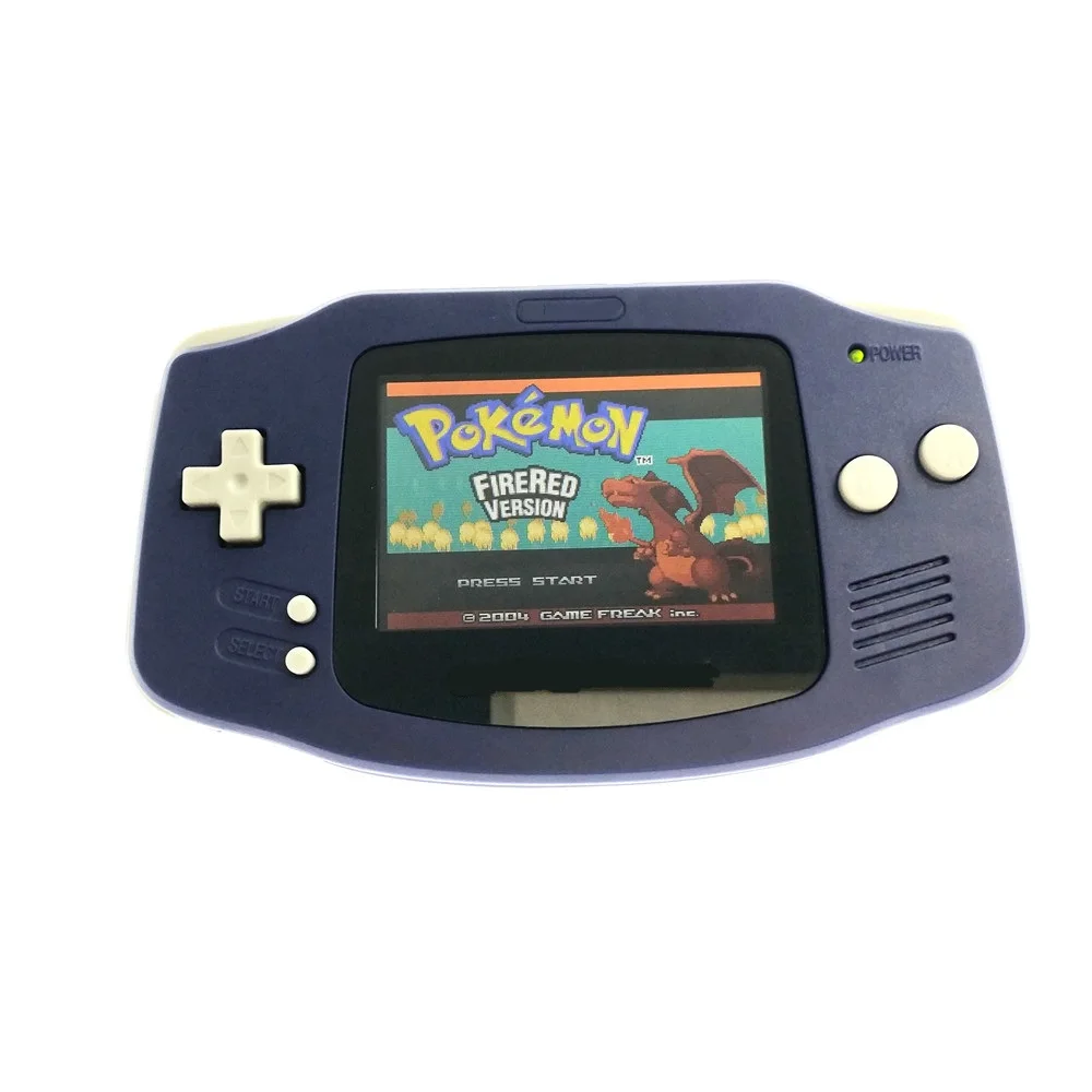 

Professionally Refurbished For Game Boy For GBA Console With AGS-101 Backlight Backlit Screen - Blue