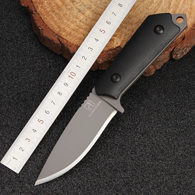 DAOMACHEN High Carbon Steel Outdoor Tactical Knife Survival Camping Tools Collection Hunting Knives With Imported K sheath 6