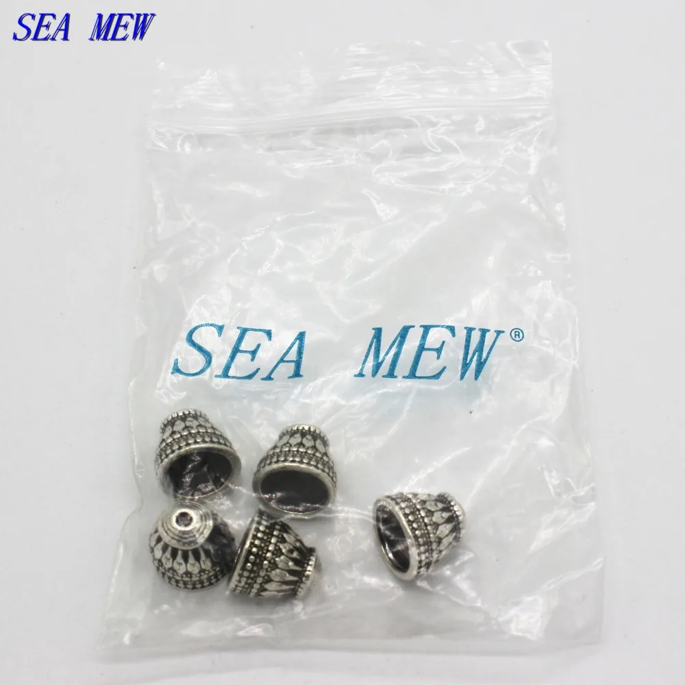 SEA MEW 12 5 мм * 13 16 17 винтажные из металлического сплава старинные серебряные бусины
