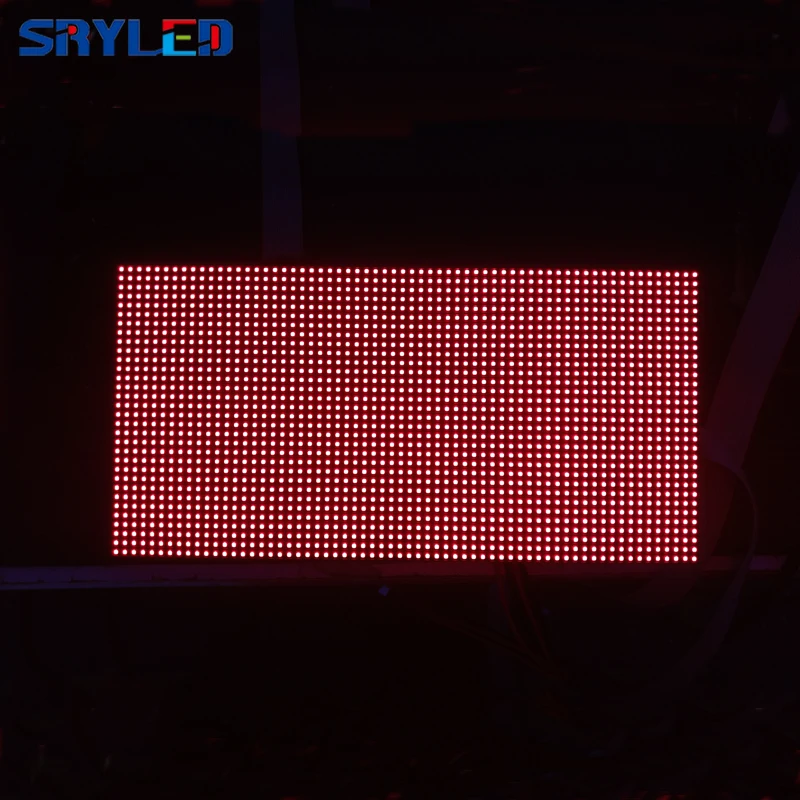Светодиодный дисплей SRY 256*128 мм 64x32 точки hub75 smd rgb P4 светодиодный для улицы p4 SMD1921