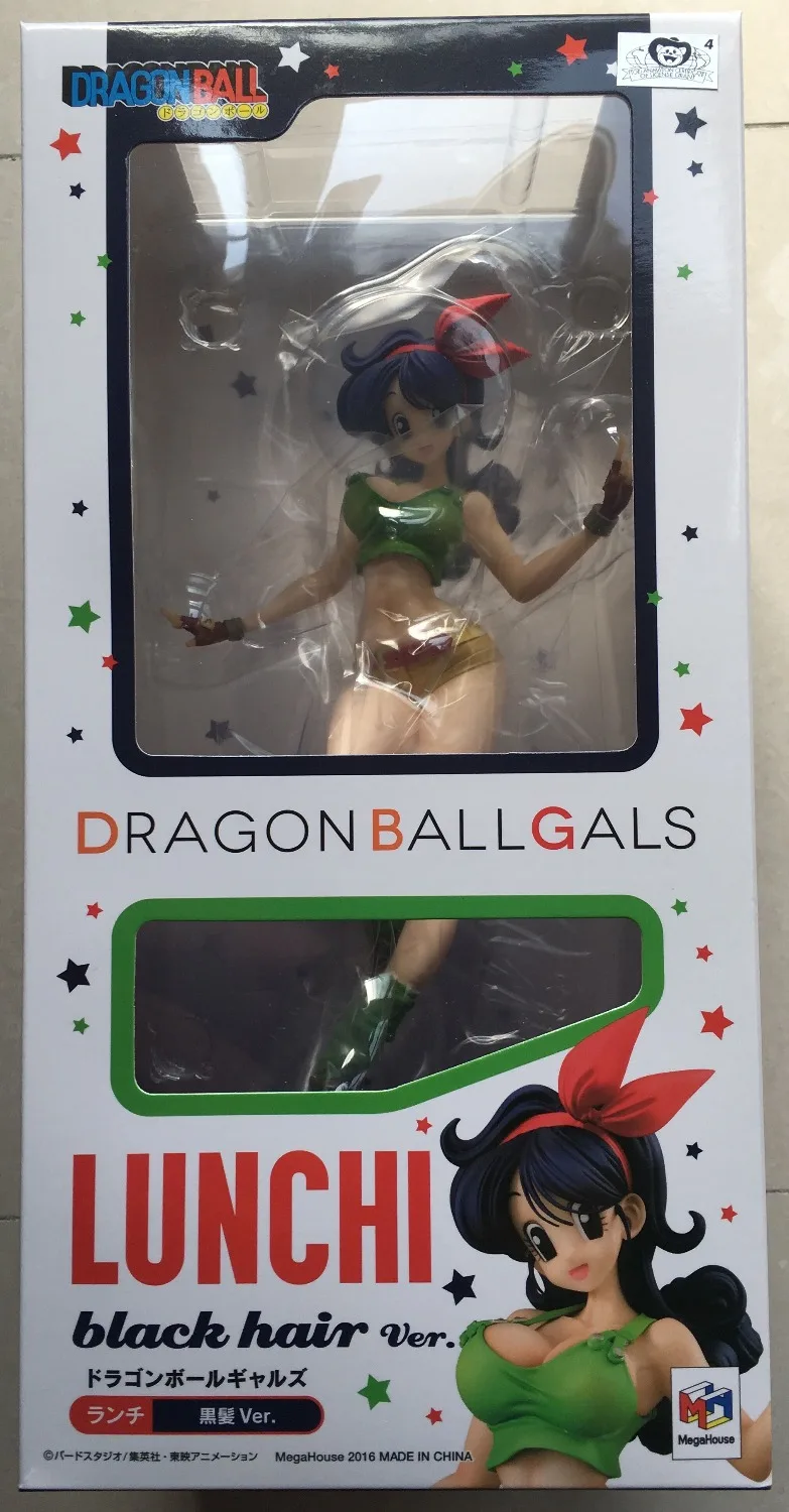 PrettyAngel-megahouse натуральный Dragon Ball Gals Dragon Ball Lunch Black Hair Ver. Полную фигуру