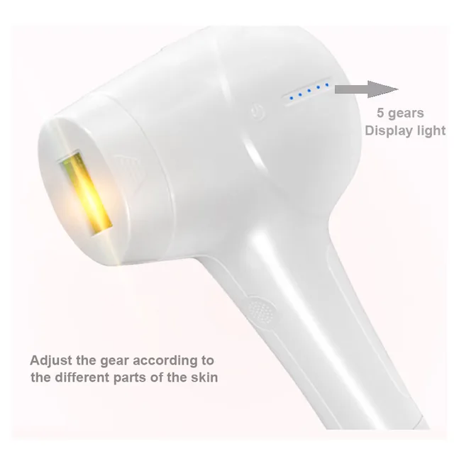 VamsLuna 2 in1 IPL Laser Hair Removal Machine Laser Epilator Hair Removal Permanent Bikini Trimmer Electric Depilador A Laser