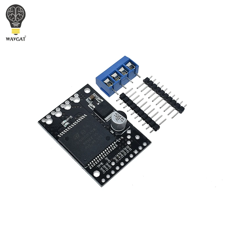 VNH5019 30A двойной высокой мощности DC драйвер щит совместим с ARDUINO(Защита окружающей среды) VNH2SP30 обновления