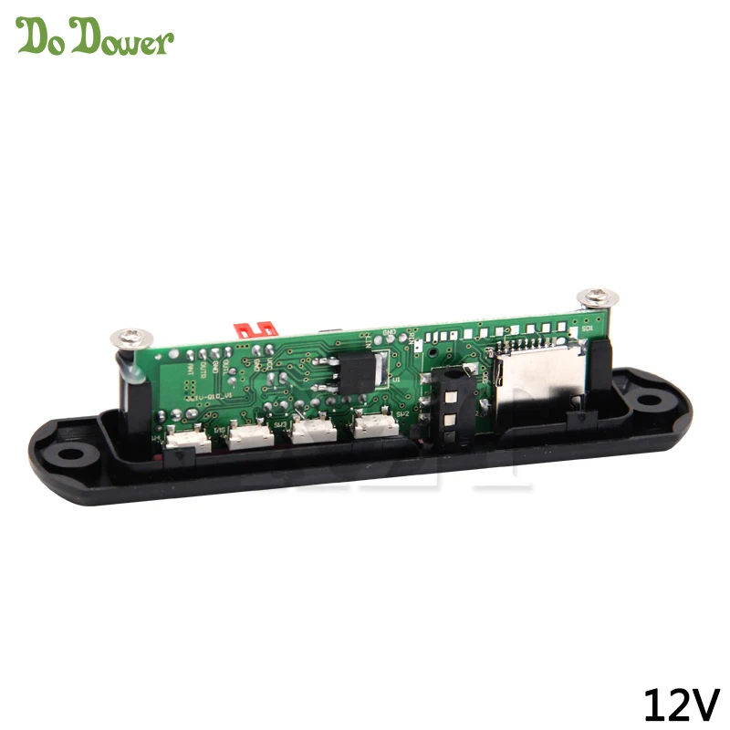Плата декодера Micro USB MP3 источник питания FM радио DC 5 В и 12 аудио модуль для