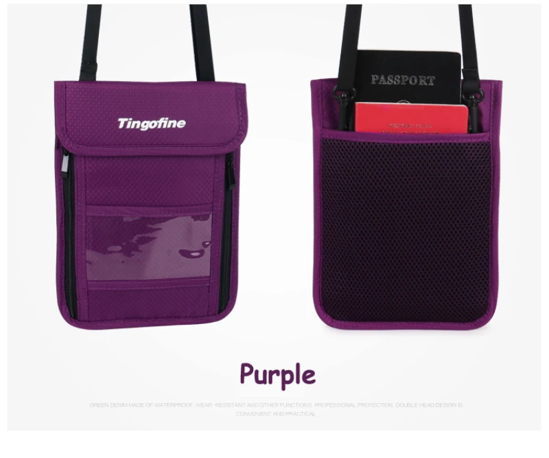 High quality functional passport shoulder bag ultralight mini backpack