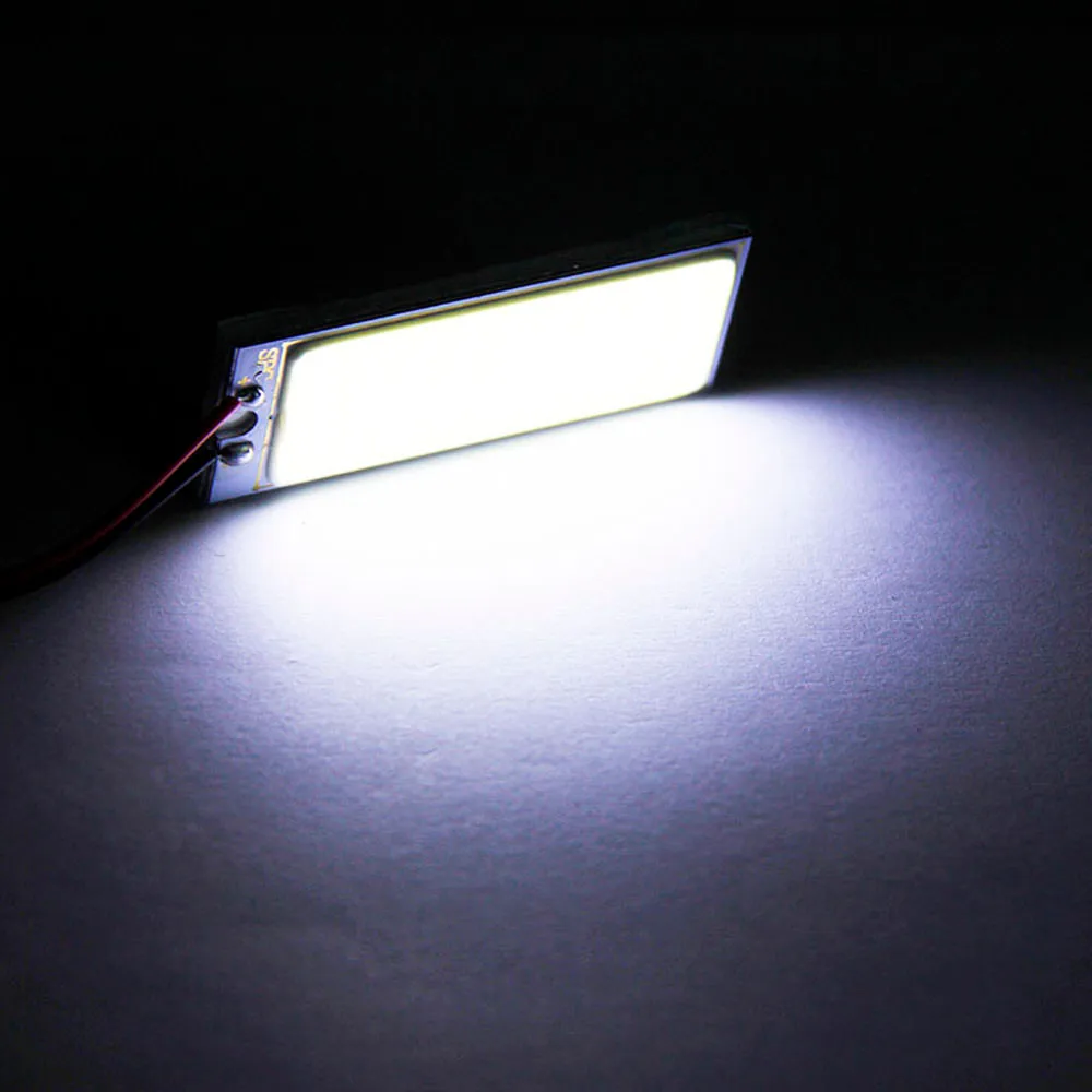 

2016 New Hot Car Accessories 12V 3W 36 led SMD COB LED Car Panel light Interior Room Dome Car Light Bulb Lamp White @019