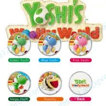 5 шт. Yoshi Wolly World Amiibo Coin Tag может работать для переключения последних данных