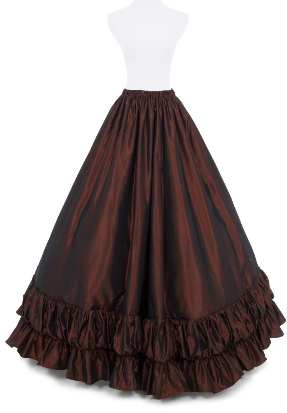 Ava Victorian Skirt Victorian French Pleated Gathered Bustle Skirtsin