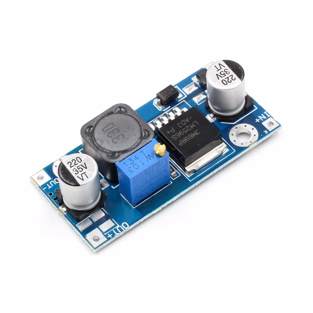 1.23V-30V DC-DC Buck Converter Step Down Module LM2596 Power Supply Output dc-dc step down 1.23V-30V DC-DC Buck Converter Step Down Module LM2596 Power Supply Output dc-dc step down