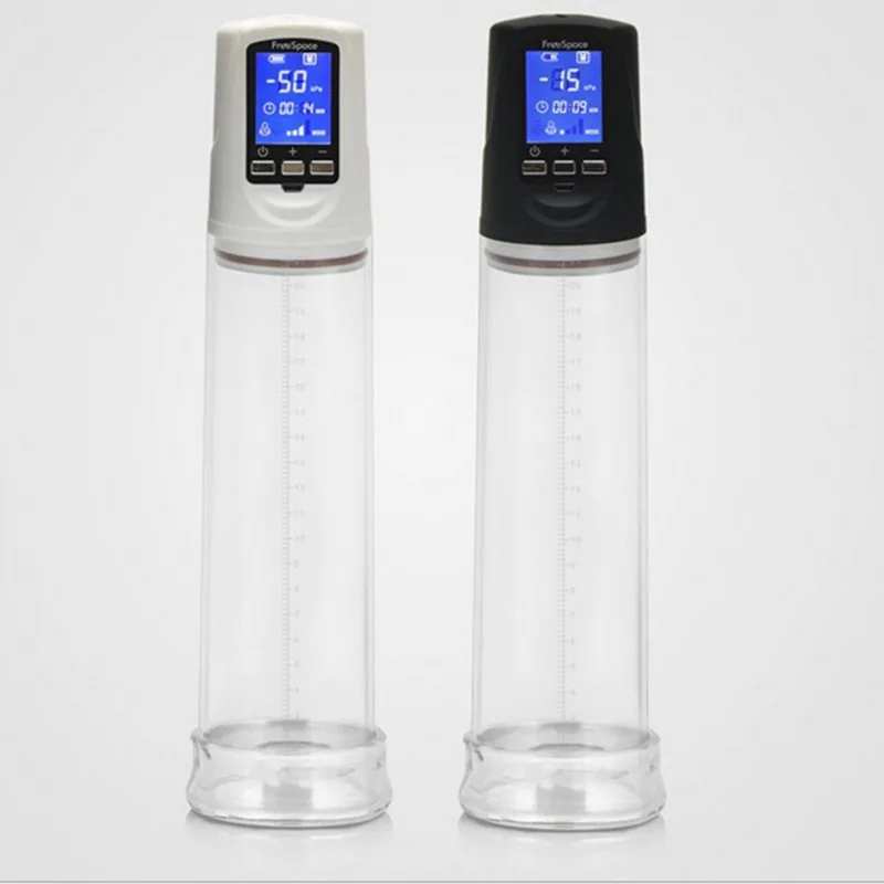  Agrandar el pene bomba Usb recargable automática LED para agrandar el pene ayuda eléctrica impotenc