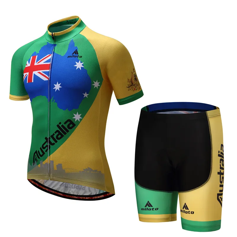 Australia Bike Team Racing Sport Cycling Jersey Ropa Ciclismo Sumemr mtb Bike Jersey Cycling