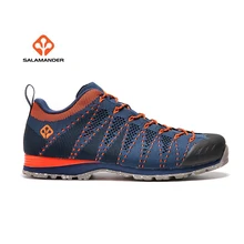 SALAMANDER Men’s Outdoor Hiking Trekking Shoes Sneakers For Men Mesh Sport Climbing Mountain Trail Shoes Man Sneaker