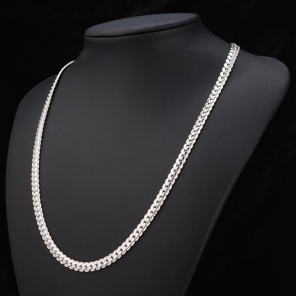 Мужское ожерелье с цепочкой панк черное золотое кубинское мужское N739G|necklace
