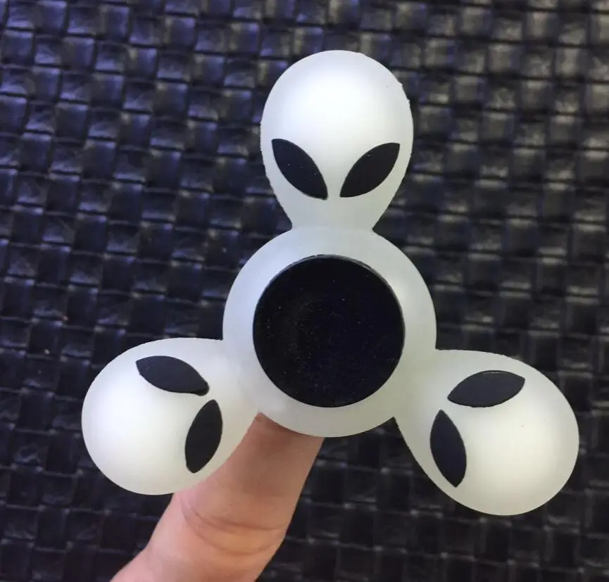 Спиннер для рук Спиннер силиконовый гироспиннер для пальцев Игрушка фокус Tri Spinner уменьшить стресс символ Капитан Америка ET