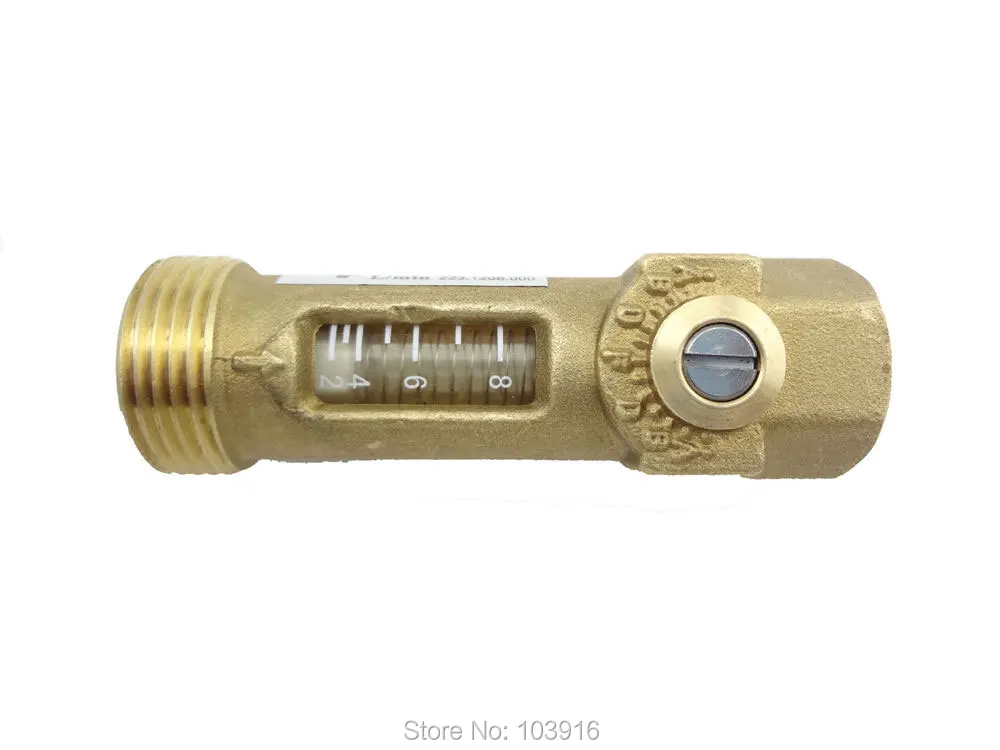 Free shipping Brass Flow Meter Balancing Valve flow sensorvalve flow