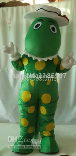 

NEW HOT SALE dorothy dinosaur animal cartoon Mascot Costume Fancy Dress Animal mascot costume free shipping