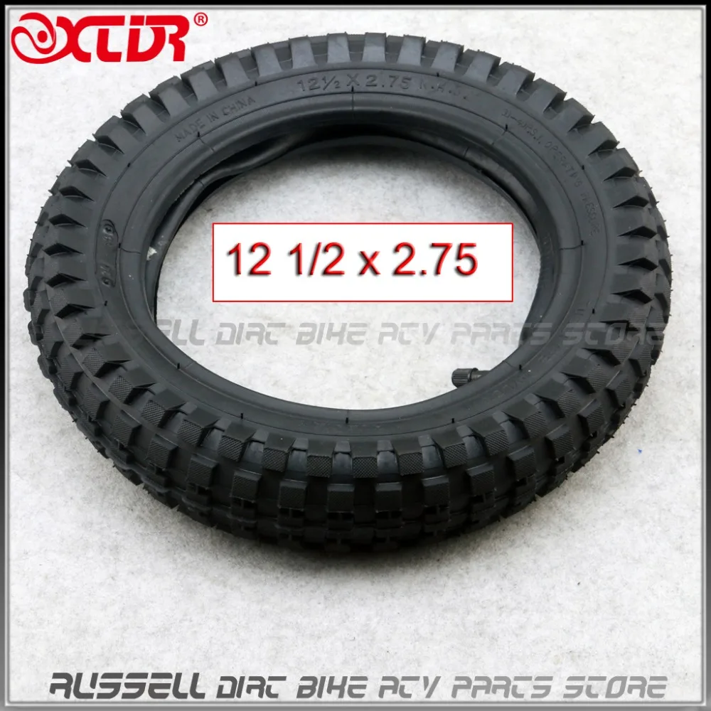 子供のためのオートバイのピットバイク,ミニラップトップ用のインナーチューブ1/2x2.75,12インチ12.5 x 2.75 tire12