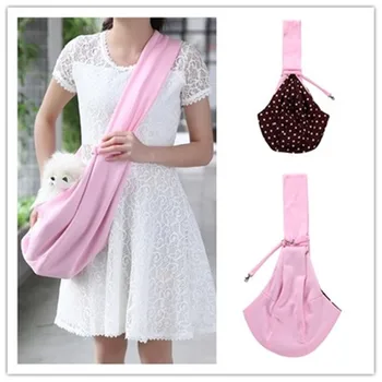 

10 Colors Dog Bag Cotton Pet Carrier For Small Dogs Cat Single Shoulder Backpack Bags For 10KG Dog Travel Transport Bag GJ2-3