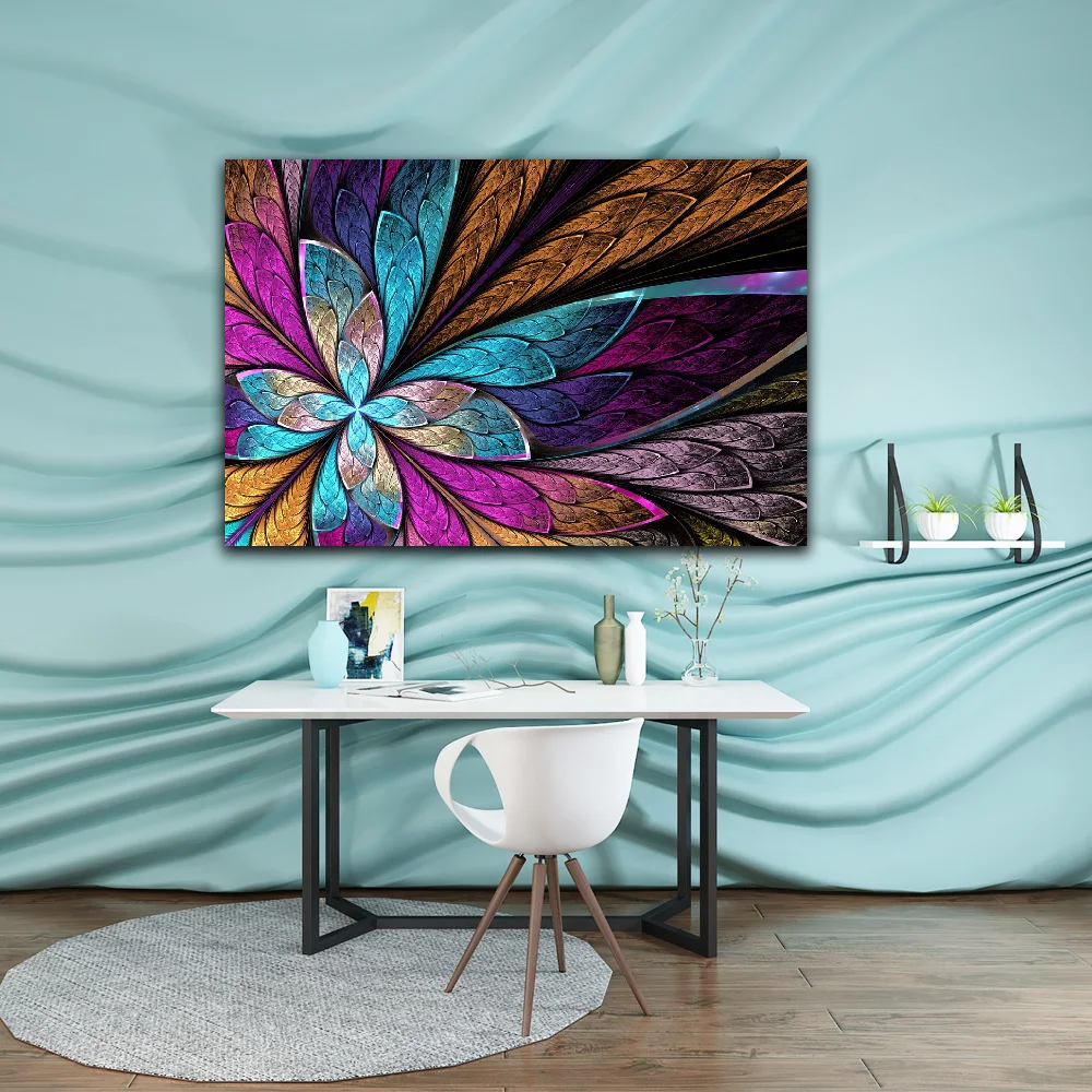 Embelish 1 шт. красивое цветное абстрактное украшение для дома бабочки HD настенные плакаты Печать холст живопись Гостиная Искусство Картины