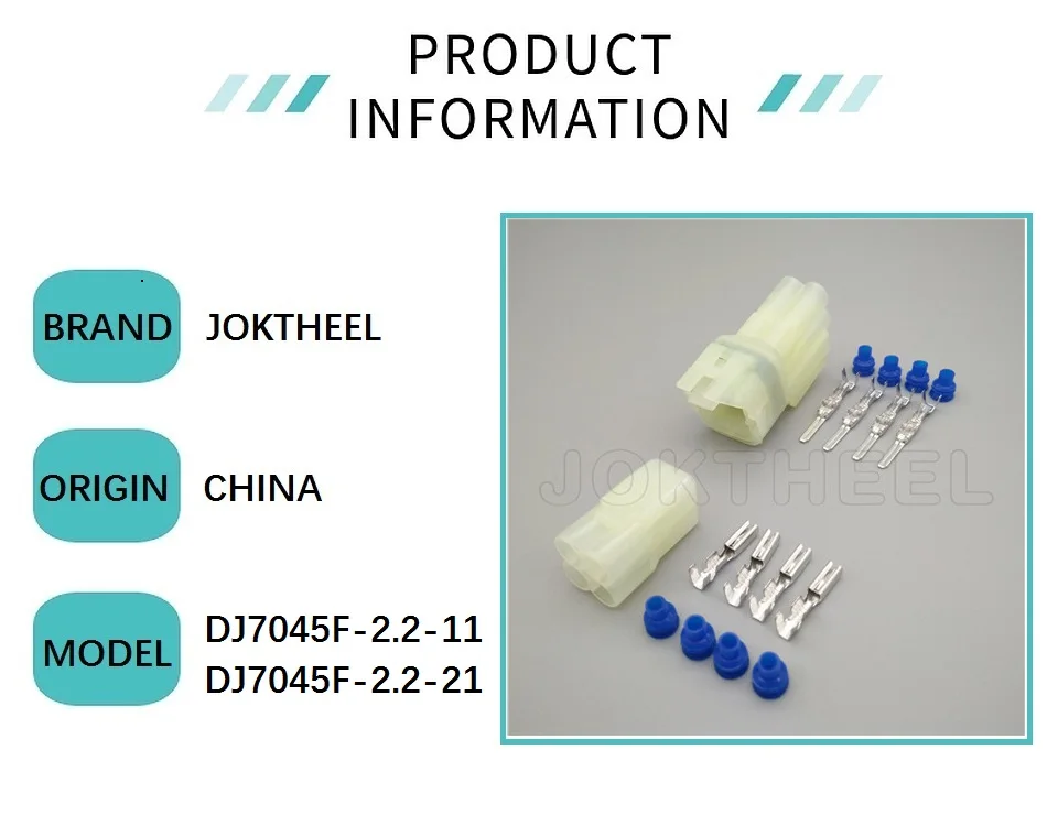 1-50 sets Sumitomo HM 090 male female 4 pin way Oxygen Sensor plug connector for Changan Suzuki 6187-4441 6180-4181