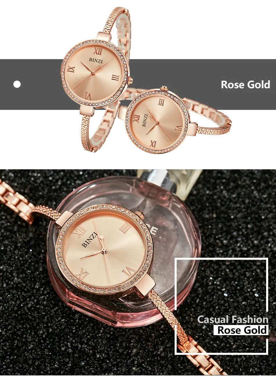 Women Bracelet Watch Ultra Slim Band Creative Wrist Watch relogio feminino Top Brand Luxury Silver Golden montre femme 2018 xfcs (10)