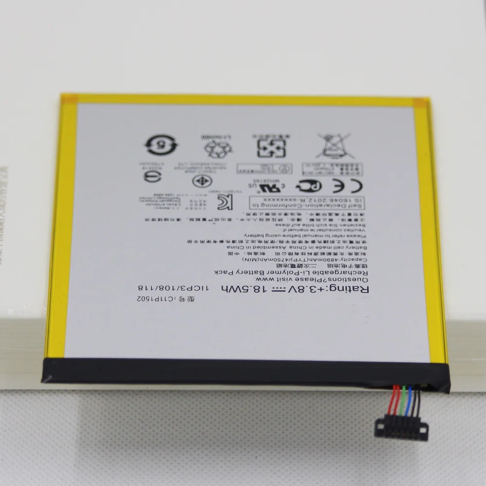 ISUNOO 10 шт./лот C11P1502 батарея для ASUS ZenPad 10 Z300C Z300CL Z300CG полимерная батарея для планшета