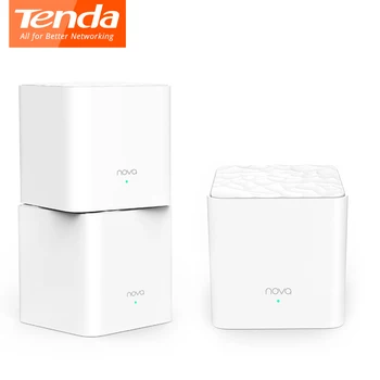 

Tenda Nova MW3 Dual-Band AC Mesh Wireless Router Wifi Repeater Mesh Wi-Fi System Wireless Bridge APP Remote Manage Easy Setup