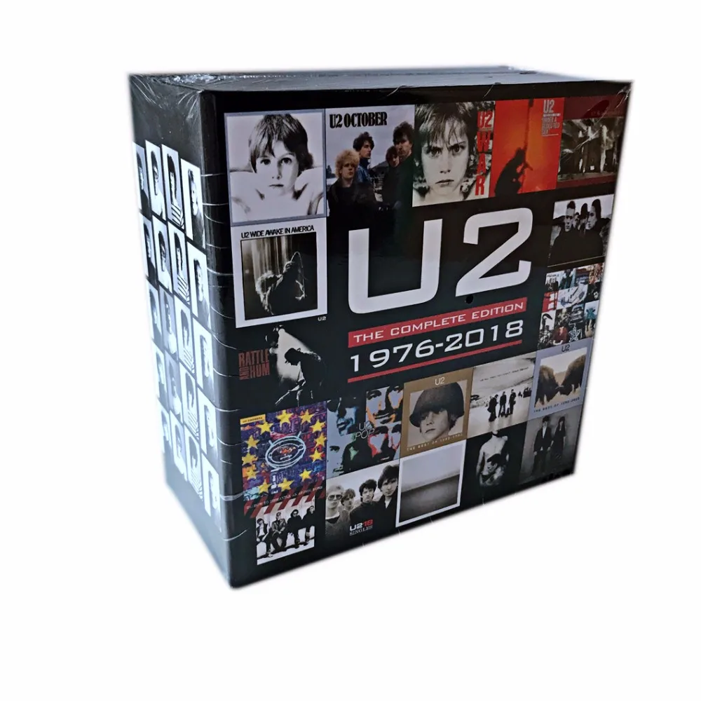 

1976-2018 U2 The Complete Collection Edition 22 CD Box Set For Sale