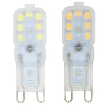 

10PCS/LOT G9 LED Lamp 3W 5W 220V SMD2835 G9 LED Bulb 360 Degree Lighting Warm/Cold White