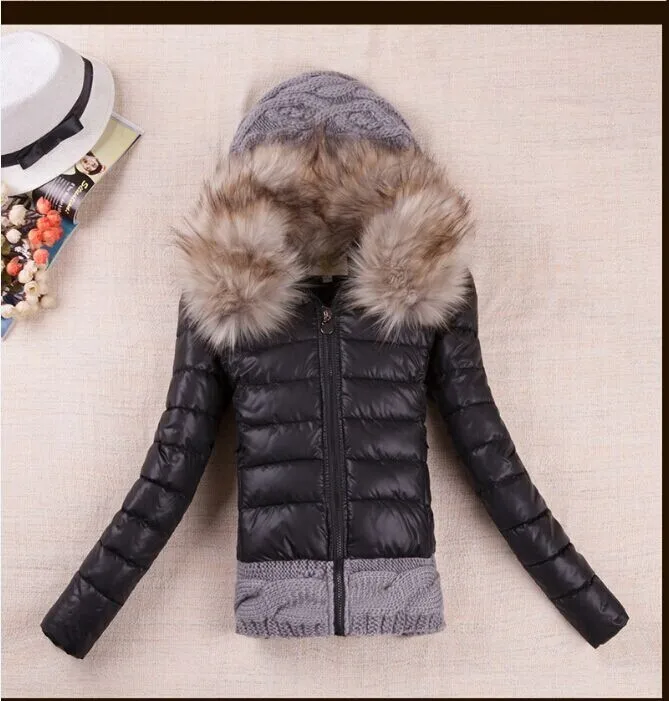 Beste New Arrivals 2020 Winter Jas Vrouwen Mode Slanke Grote Bontkraag Warmte Casual Down Jas H229