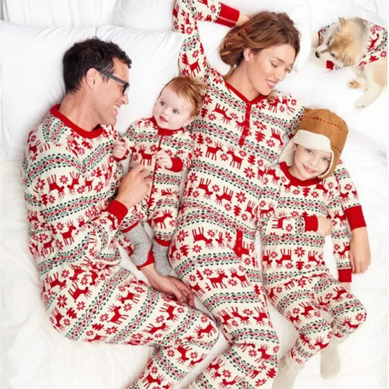 Family-Christmas-Pajama-Family-Matching-Clothes-Matching-Mother-Daughter-Clothes-Fashion-Father-Son-Mon-New-Year (2)