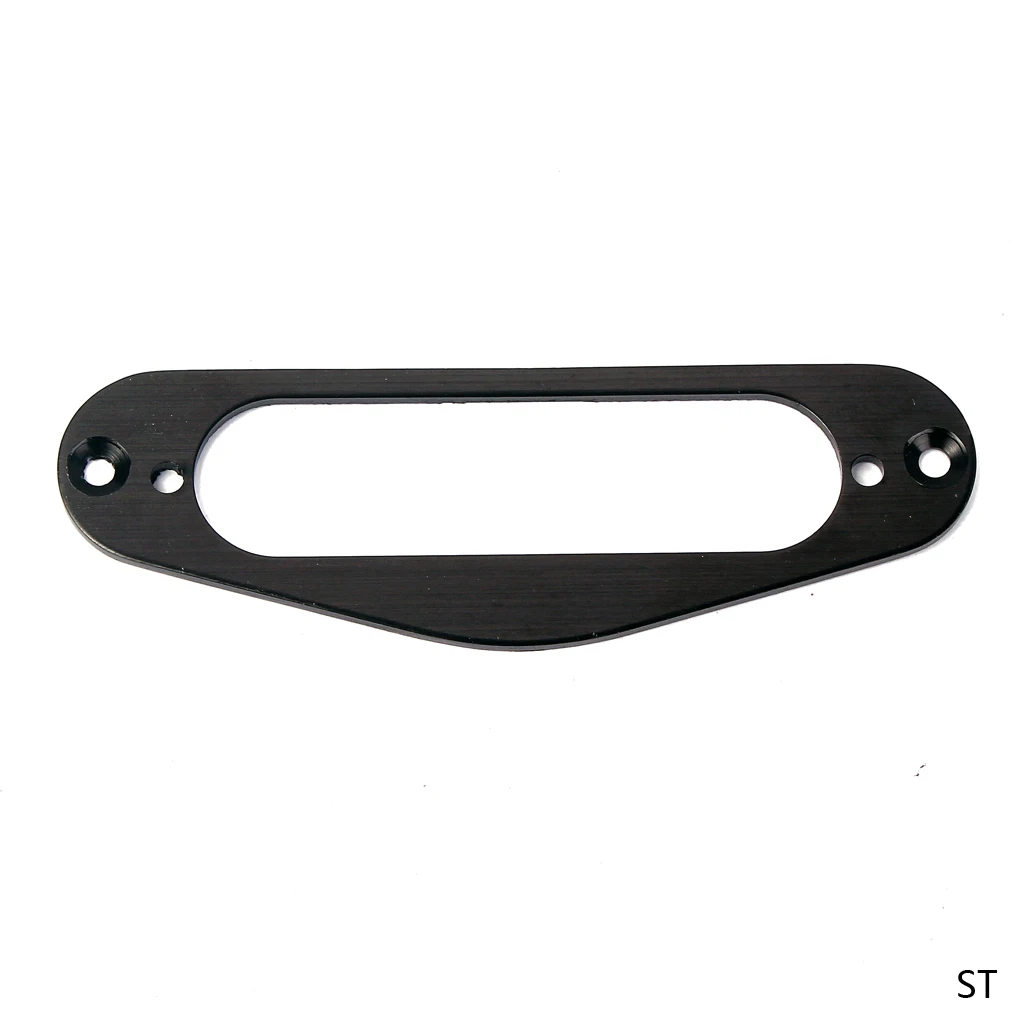1x Electric Guitar Solid Pickup Mounting Surround Aluminium Ring Frame Black