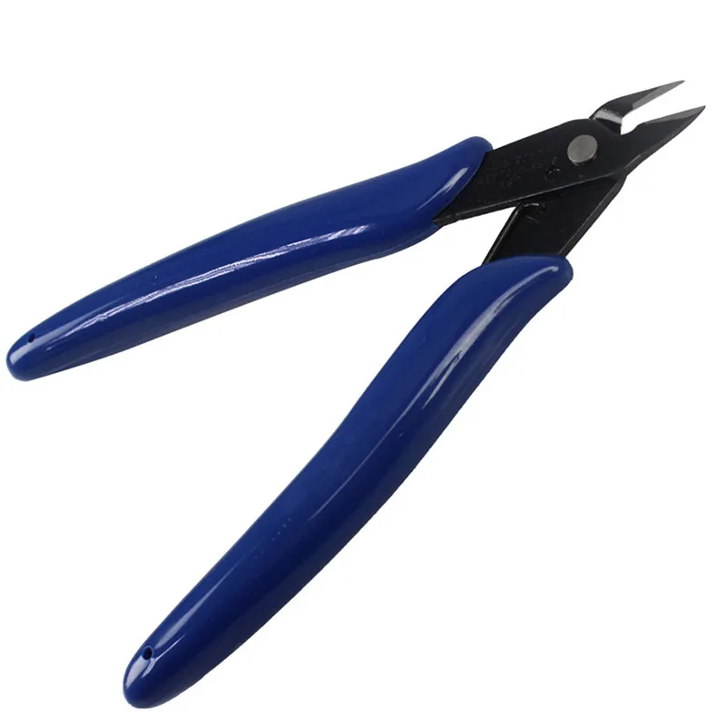 

Electrical Wire Cable Cutter Cutting Side Snips Flush Plier Clamp Nipper Anti-slip Rubber Mini Diagonal Pliers Clamp Tools