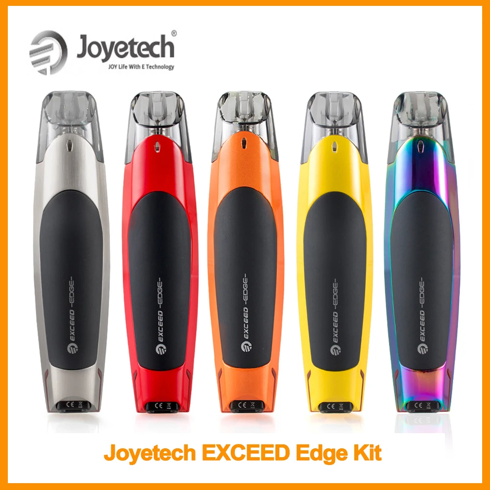 Newly !! Original Joyetech EXCEED Edge Kit 2ml Eliquid Built in 650mAh Battery With EX 1.2ohm MTL Coil Vape Kit E-Cigarette