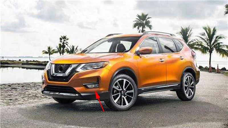 1 пара DRL для Nissan X-Trail Xtrail X trail дневные ходовые огни Противотуманные фары 12 в дневной свет с желтым сигналом