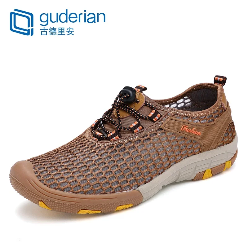 

GUDERIAN Men's Summer Sandals Casual Breathable Shoes Outdoor Men Sandals Casual Men Summer Shoes Sneakers Zapatillas De Hombre