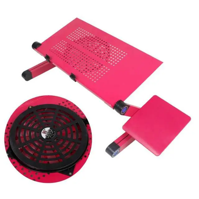 Lazy aluminum alloy folding table Coffee table Computer table