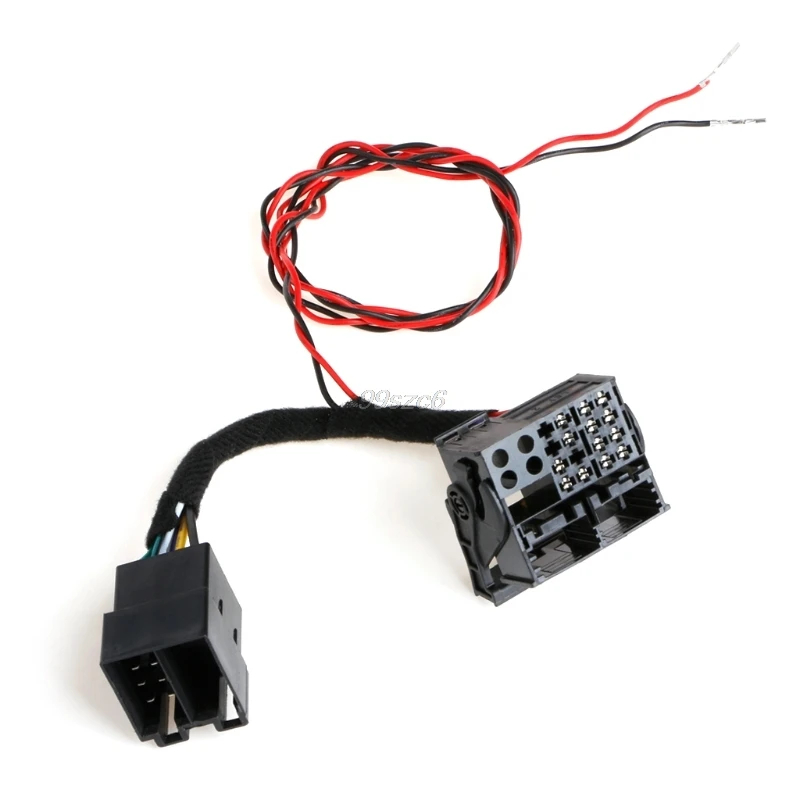 ISO к квадратоку Canbus кабель адаптера для RCD330 RCD510 RCD310 RNS510 Конверсионный Polo Jetta Golf Tiguan