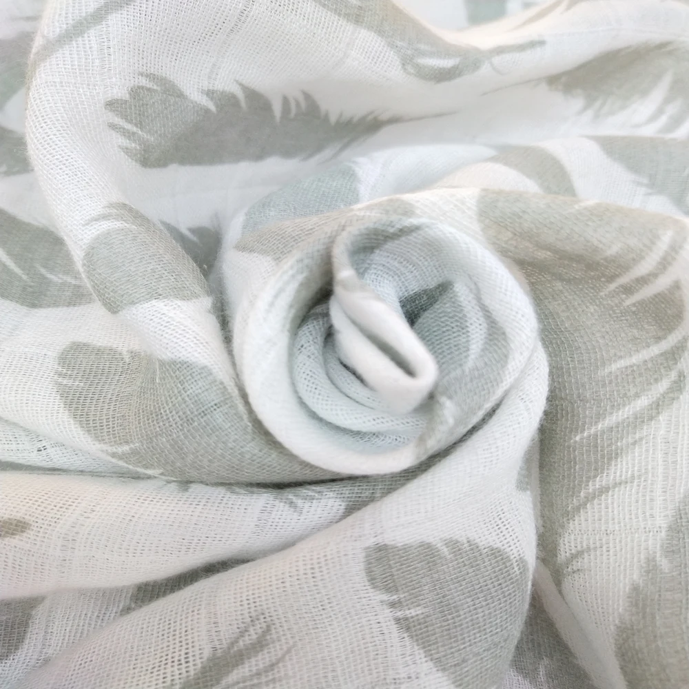 Jual Cotton Combed Kustom Muslin Terbungkus Selimut Bayi Kapas Kain Kasa Membedung Selimut